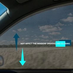 CUBEXCOM® Auto Zonnescherm, Autoraamschaduwen Voor Baby, Kinderen, Volwassenen En Huisdieren, 2 STUKS, Autoruit Zonwering, Universele Zonnescherm Zonnewering, Auto Klamboe Gordijn, UV Zonbescherming Protectie, Anti-Verblinding -Babyproducten 1200x1200 1023