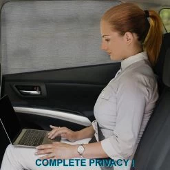 CUBEXCOM® Auto Zonnescherm, Autoraamschaduwen Voor Baby, Kinderen, Volwassenen En Huisdieren, 2 STUKS, Autoruit Zonwering, Universele Zonnescherm Zonnewering, Auto Klamboe Gordijn, UV Zonbescherming Protectie, Anti-Verblinding -Babyproducten 1200x1200 1025