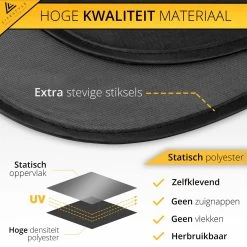 Lifestyle Living Zonnescherm Auto Zijruit – Zonwering Voor Baby En Kind – Zonder Zuignappen – UV Protectie – 2 Stuks – 51 X 31CM – Statisch - Zelfklevend -Babyproducten 1200x1200 1028