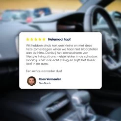 Lifestyle Living Zonnescherm Auto Zijruit – Zonwering Voor Baby En Kind – Zonder Zuignappen – UV Protectie – 2 Stuks – 51 X 31CM – Statisch - Zelfklevend -Babyproducten 1200x1200 1029