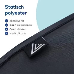 Lifestyle Living Zonnescherm Auto Zijruit – Zonwering Voor Baby En Kind – Zonder Zuignappen – UV Protectie – 2 Stuks – 51 X 31CM – Statisch - Zelfklevend -Babyproducten 1200x1200 1037