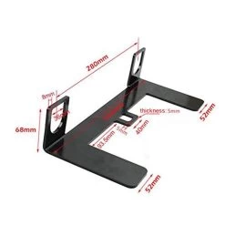 Merkloos ISOFIX - Interface - Kinderzitje - Installatiebasis Met Beugelslot - 5 Mm - Staal Massief ✅ -Babyproducten 1200x1200 1045