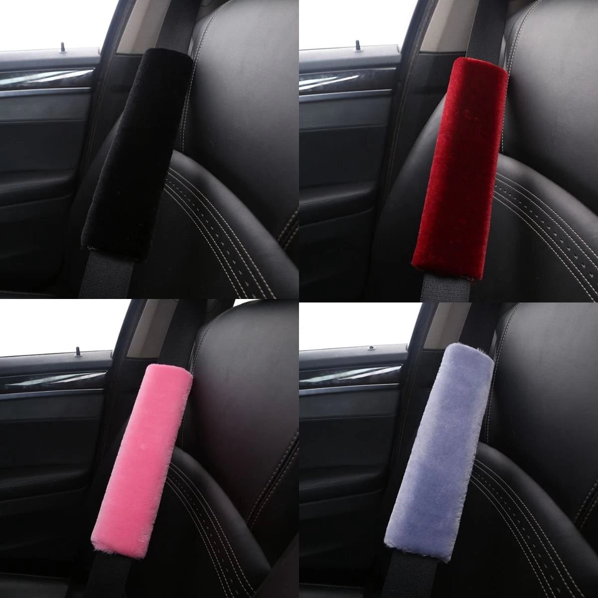 Hazlö Luxe Gordelhoezen - Extra Zacht - Schouderhoezen - Gordelkussen - Auto Gordel Beschermer - Gordel Beschermer - Gordelhoes - 2 Stuks - Rood 5 Hazlö Luxe Gordelhoezen - Extra Zacht - Schouderhoezen - Gordelkussen - Auto Gordel Beschermer - Gordel Beschermer - Gordelhoes - 2 Stuks - Rood - Afbeelding 3