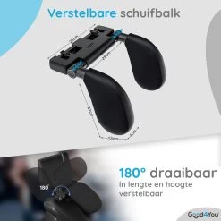 Good4You Hoofdsteun Auto - Nekkussen Auto - Hoofdsteun Auto Kinderen - Autokussen - Neksteun Auto - Volwassenen En Kinderen - Verstelbaar - Zwart -Babyproducten 1200x1200 1196