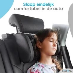 Good4You Hoofdsteun Auto - Nekkussen Auto - Hoofdsteun Auto Kinderen - Autokussen - Neksteun Auto - Volwassenen En Kinderen - Verstelbaar - Zwart -Babyproducten 1200x1200 1198