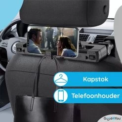 Good4You Hoofdsteun Auto - Nekkussen Auto - Hoofdsteun Auto Kinderen - Autokussen - Neksteun Auto - Volwassenen En Kinderen - Verstelbaar - Zwart -Babyproducten 1200x1200 1199