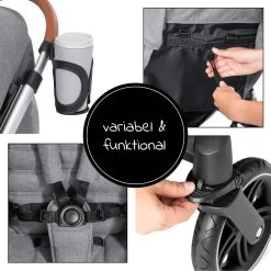 Hauck UpTown Buggy - Met één Hand Opvouwbaar - Grijs -Babyproducten 1200x1200 1266