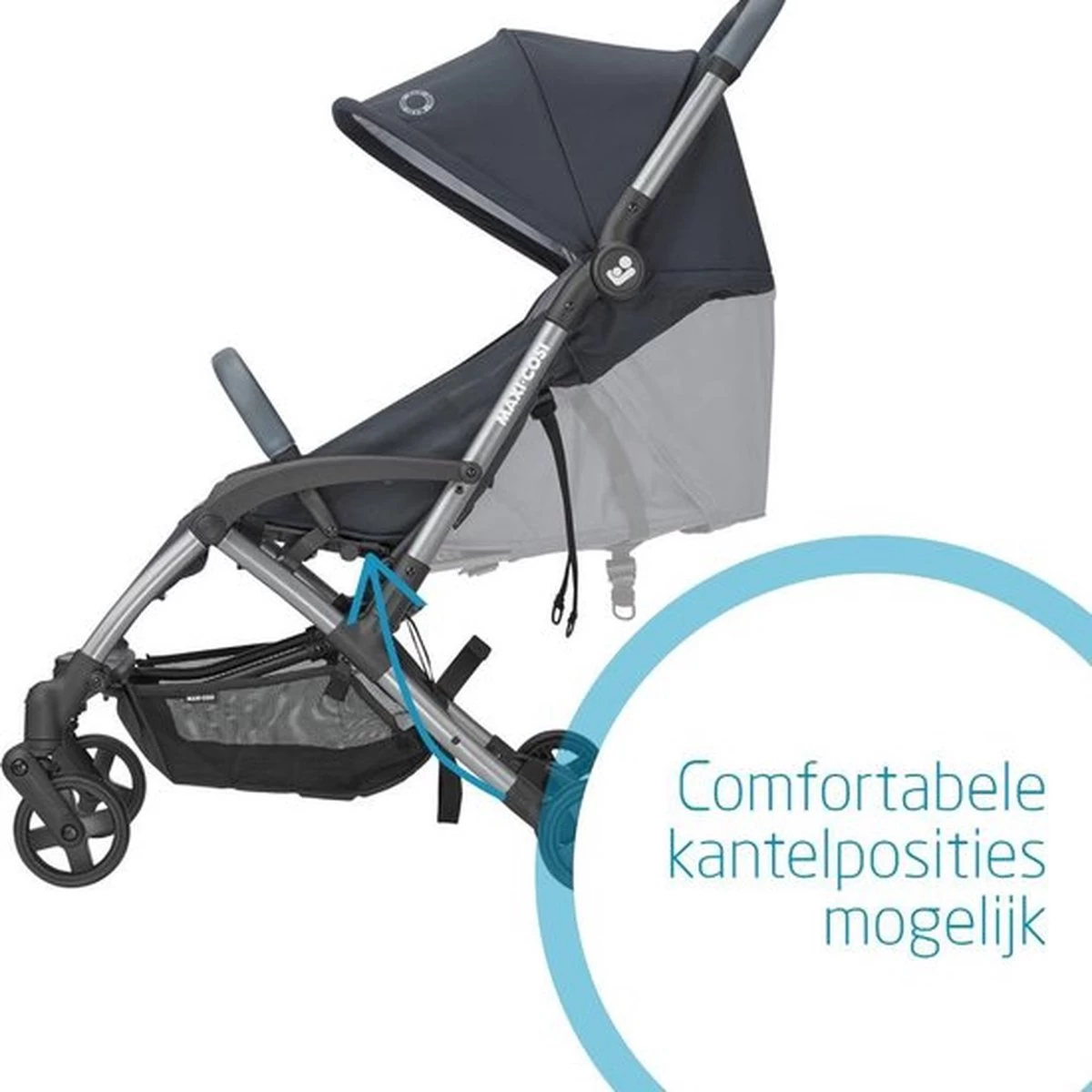 Maxi-Cosi Laika 2 Buggy - Essential Graphite 4 Maxi-Cosi Laika 2 Buggy - Essential Graphite - Afbeelding 2