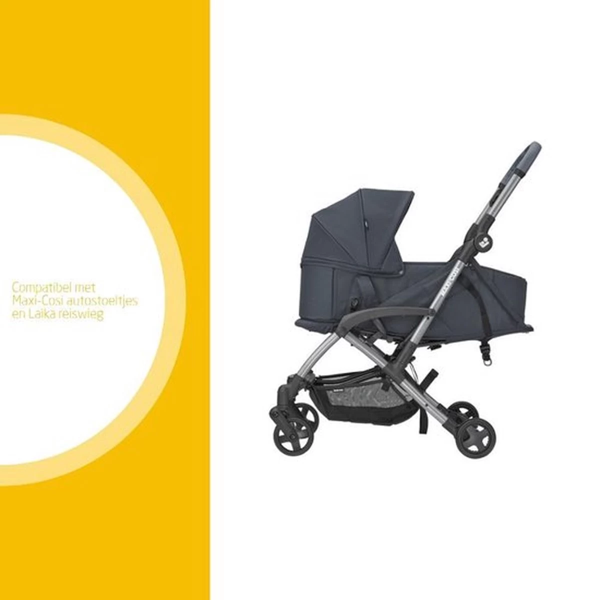 Maxi-Cosi Laika 2 Buggy - Essential Graphite 5 Maxi-Cosi Laika 2 Buggy - Essential Graphite - Afbeelding 3