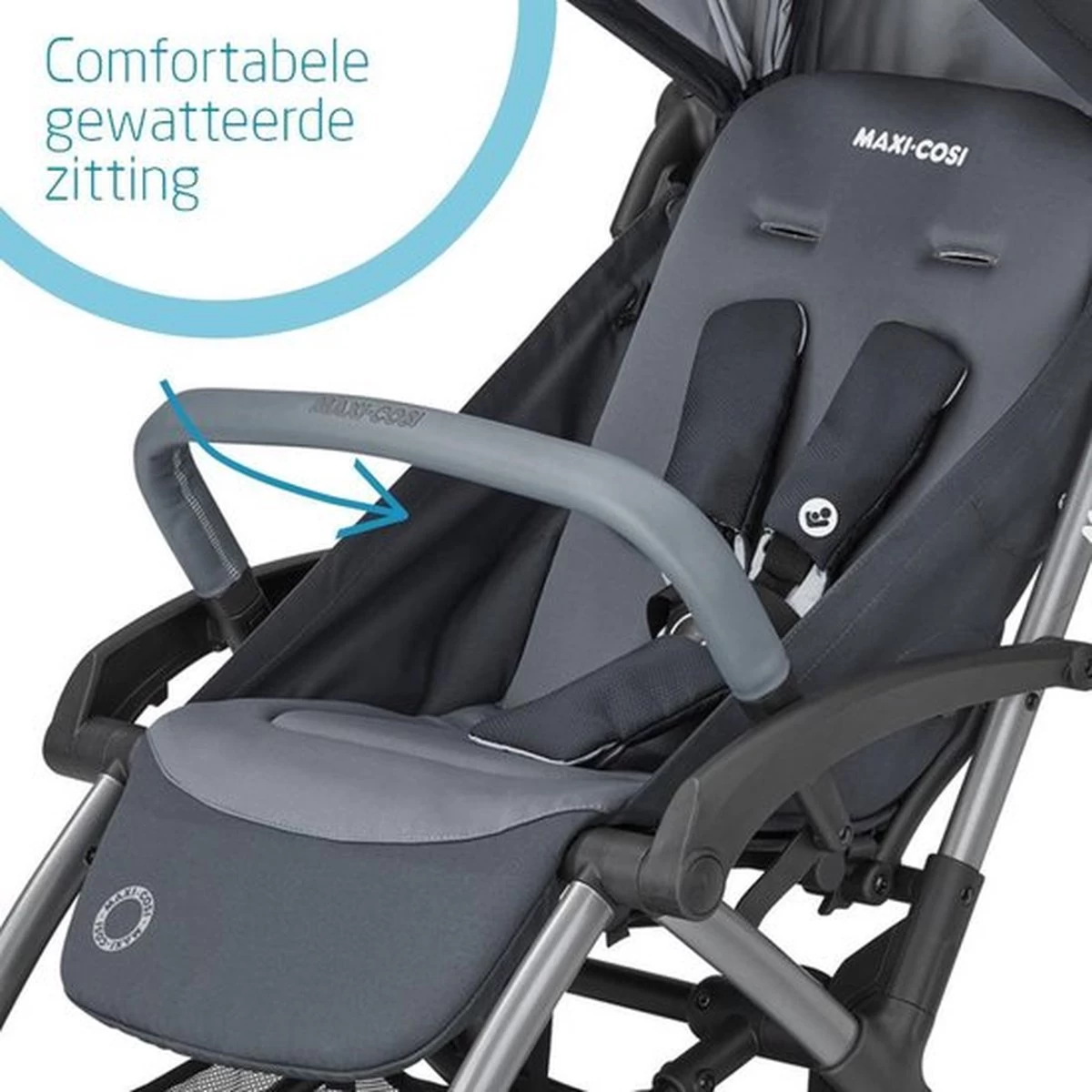 Maxi-Cosi Laika 2 Buggy - Essential Graphite 17 Maxi-Cosi Laika 2 Buggy - Essential Graphite - Afbeelding 15