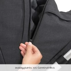 Hauck UpTown Buggy - Met één Hand Opvouwbaar - Zwart 38 Hauck UpTown Buggy - Met één Hand Opvouwbaar - Zwart -Babyproducten 1200x1200 1318