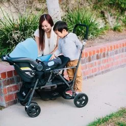 Joovy Caboose Graphite Stand On Tandem Buggy - Rood - Duo Buggy - Dubbele Buggy -Babyproducten 1200x1200 1330