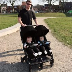 Deryan Luxe Rolo X2 Dubbele Buggy - Duo Buggy - Zwart -Babyproducten 1200x1200 1344