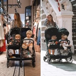 Deryan Luxe Rolo X2 Dubbele Buggy - Duo Buggy - Zwart -Babyproducten 1200x1200 1345