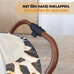 Deryan Luxe Rolo Luxe Lichtgewicht Buggy - Zoo Creme -Babyproducten 1200x1200 1380