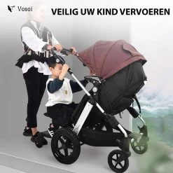 Vosoi - Meerijdplankje - Kinderwagen - Buggy's - Onderweg - Universeel - Verstelbaar - Zitje - Onderweg - 2 Wielen - Kinderwagen Accessoires -Babyproducten 1200x1200 1399