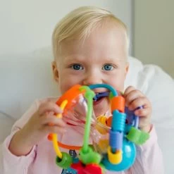 Playgro Speel En Leerbal - Grijp- En Bijtspeelgoed - Klikklak Geluiden - Spiegeltje - Kralen - Cilinder Met Rattelende Ballen -Babyproducten 1200x1200 149