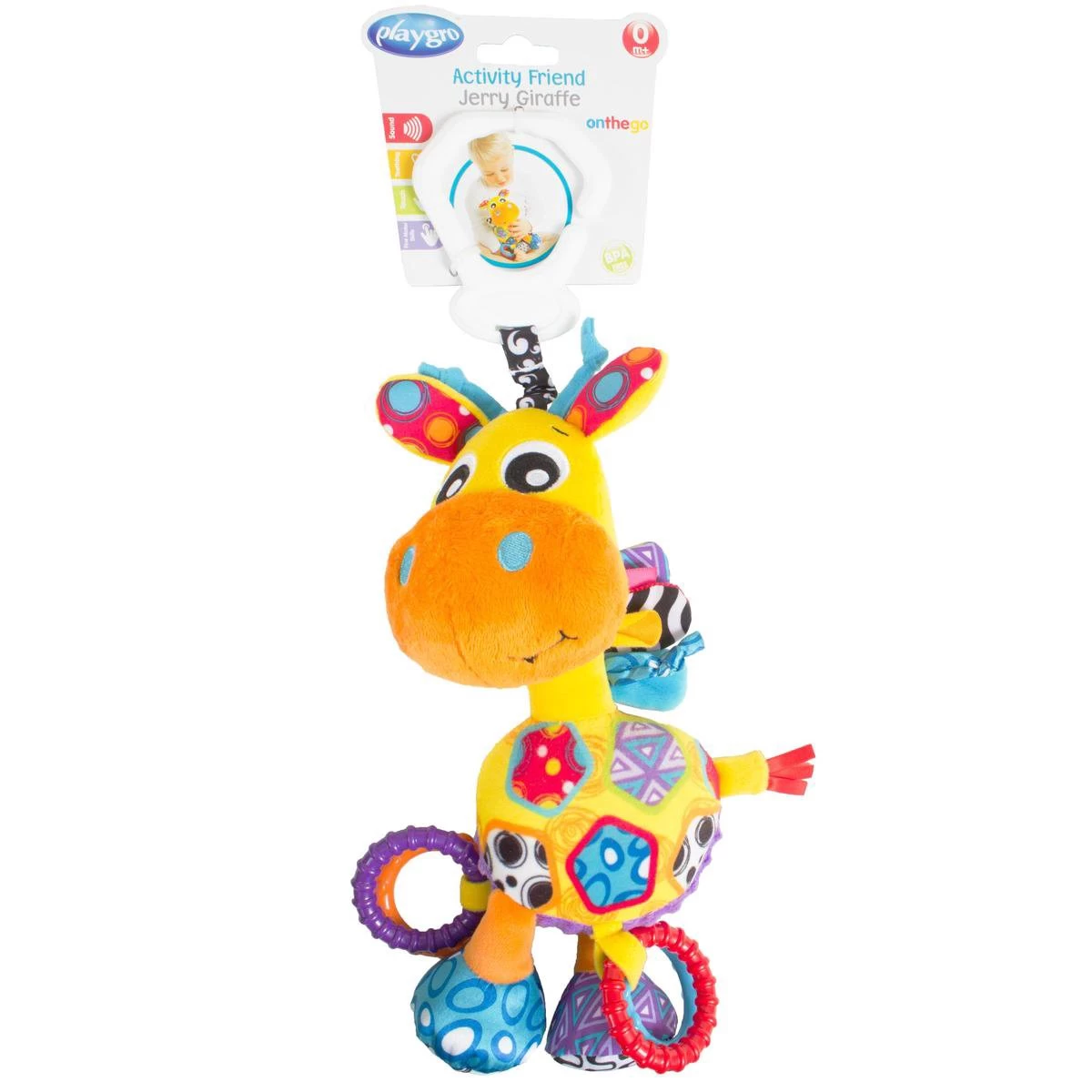 Playgro Activity Friend Jerry Giraffe 4 Playgro Activity Friend Jerry Giraffe - Afbeelding 2