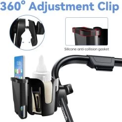 BOTC 2 In 1 Bekerhouders & Telefoonhouder - Cup Organizer Voor Kinderwagen, Fiets, Rolstoel, Walker - Zwart 17 BOTC 2 In 1 Bekerhouders & Telefoonhouder - Cup Organizer Voor Kinderwagen, Fiets, Rolstoel, Walker - Zwart -Babyproducten 1200x1200 1578