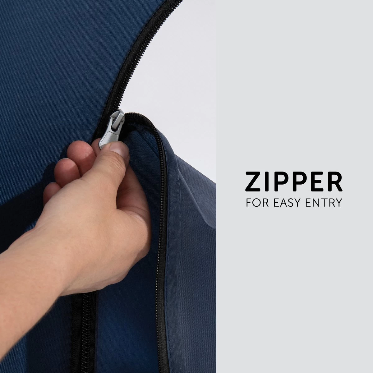 Hauck Dream N Play Plus Campingbedje - Navy 7 Hauck Dream N Play Plus Campingbedje - Navy - Afbeelding 5