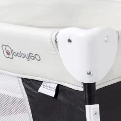 Campingbed BabyGO Sleeper DeLuxe Zwart (incl. Bodemverhoger) -Babyproducten 1200x1200 1612