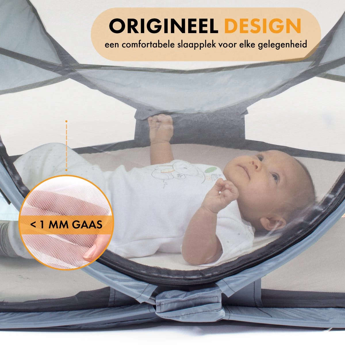 Deryan Baby Luxe Campingbedje – Inclusief Zelfopblaasbare Matras - Blue 6 Deryan Baby Luxe Campingbedje – Inclusief Zelfopblaasbare Matras - Blue - Afbeelding 4