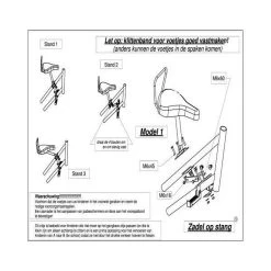 Zadel Op Stang Model 1 Kinderzitje Voor Damesfiets Met 2 Dunne Stangen - Nooit Meer Zwaar Sturen 14 Zadel Op Stang Model 1 Kinderzitje Voor Damesfiets Met 2 Dunne Stangen - Nooit Meer Zwaar Sturen -Babyproducten 1200x1200 1731
