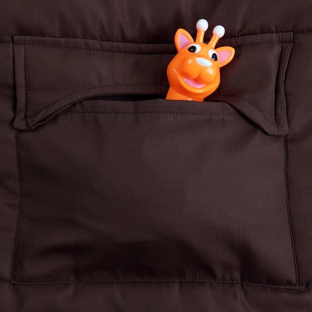 Monzana Voetenzak - Voor Kinderwagen Of Stoeltje - 93x56cm Bruin 6 Monzana Voetenzak - Voor Kinderwagen Of Stoeltje - 93x56cm Bruin - Afbeelding 4