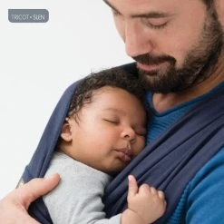 Babylonia Draagdoek - Tricot-Slen - Jeansblauw -Babyproducten 1200x1200 1858