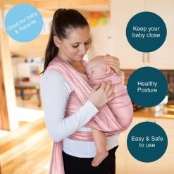 Makimaja Baby Sling - Roze - Hoge Kwaliteit 100% Natuurlijk Katoen Baby Sling - Baby Sling Pasgeborene En Baby's Tot 15 Kg - Plus Inclusief: Baby Slabbetje 9 Makimaja Baby Sling - Roze - Hoge Kwaliteit 100% Natuurlijk Katoen Baby Sling - Baby Sling Pasgeborene En Baby's Tot 15 Kg - Plus Inclusief: Baby Slabbetje -Babyproducten 1200x1200 1898