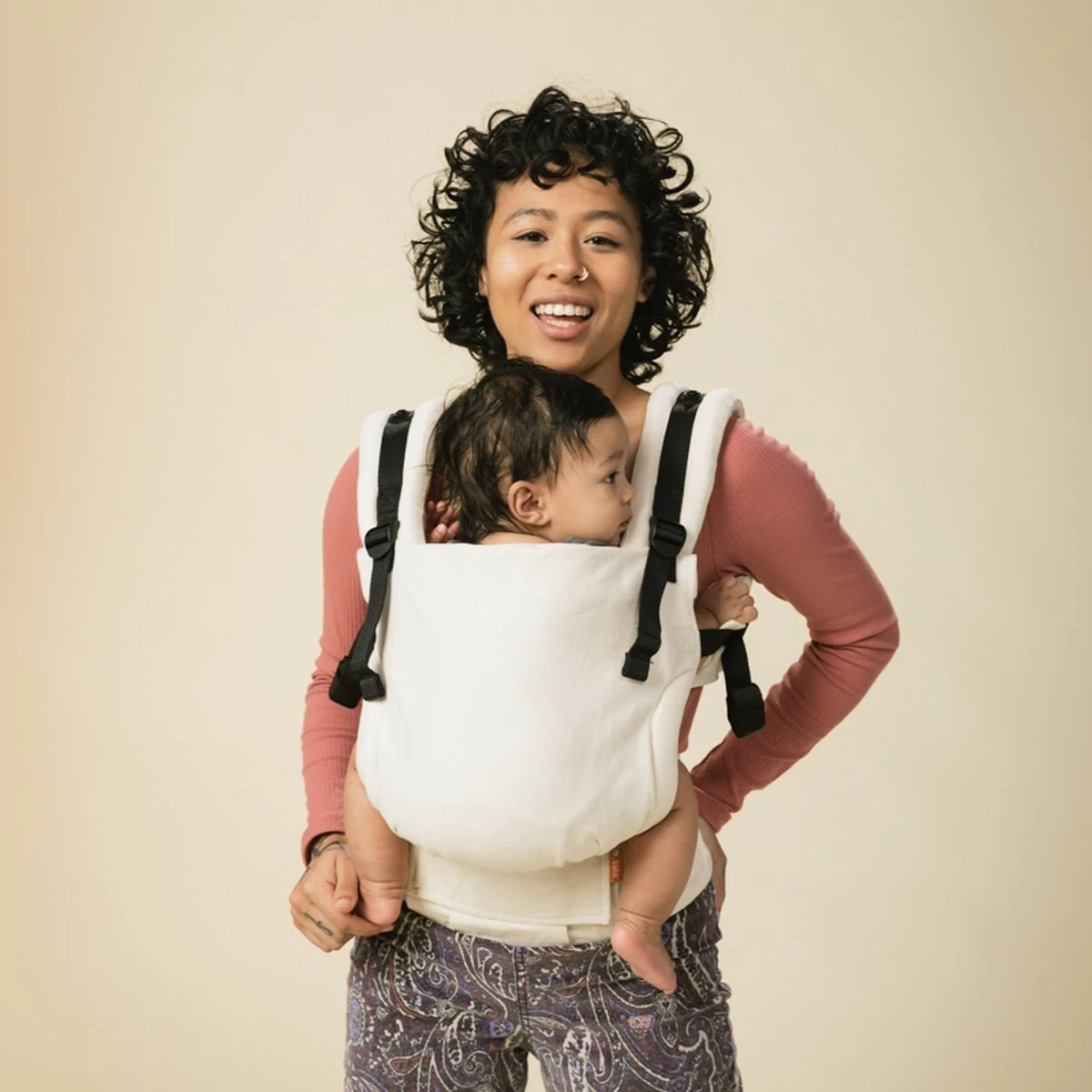 Tula Free To Grow - Linen Dove - Ergonomische Draagzak Baby Vanaf Maat 56 7 Tula Free To Grow - Linen Dove - Ergonomische Draagzak Baby Vanaf Maat 56 - Afbeelding 5