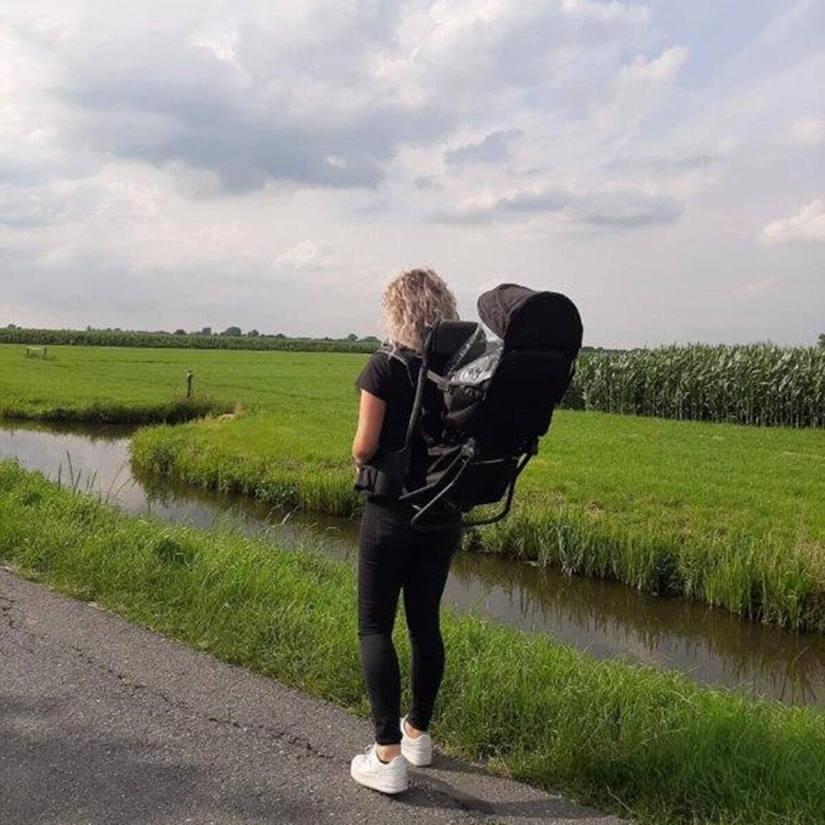 KEKK Rugdrager De Luxe Zwart 15 KEKK Rugdrager De Luxe Zwart - Afbeelding 13