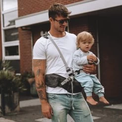 Deryan Pack Light Luxe Heupdrager - Ergonomische Draagzak + Opbergvakjes Grijs -Babyproducten 1200x1200 1942