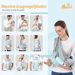 Moxica Draagzak Baby - Draagdoek - Carrier - Kinderdrager - Babydrager - Drager 11 Moxica Draagzak Baby - Draagdoek - Carrier - Kinderdrager - Babydrager - Drager -Babyproducten 1200x1200 1954