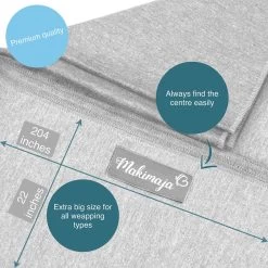 Makimaja Baby Sling - Licht Grijs - Hoge Kwaliteit 100% Natuurlijk Katoen Baby Sling - Baby Sling Pasgeborenen En Baby's Tot 15 Kg - Plus Inclusief: Baby Slabbetje 12 Makimaja Baby Sling - Licht Grijs - Hoge Kwaliteit 100% Natuurlijk Katoen Baby Sling - Baby Sling Pasgeborenen En Baby's Tot 15 Kg - Plus Inclusief: Baby Slabbetje -Babyproducten 1200x1200 1975