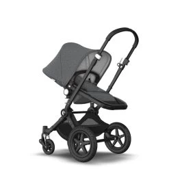 Bugaboo Cameleon 3 Plus Kinderwagen Met Stoel En Wieg - Zwart / Gemȇleerd Grijs -Babyproducten 1200x1200 2062
