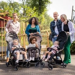 Hamilton By Yoop X1 Plus Kinderwagen - Buggy Met Monteerbare Wieg - Premium Stroller Met One Hand Folding Technologie - Nieuw, Hoger, Uitgebreider 2023 Model - Zwart - Licht, Verstelbaar, Wendbaar En Geschikt Van 0 Maanden Tot 4 Jaar -Babyproducten 1200x1200 2098