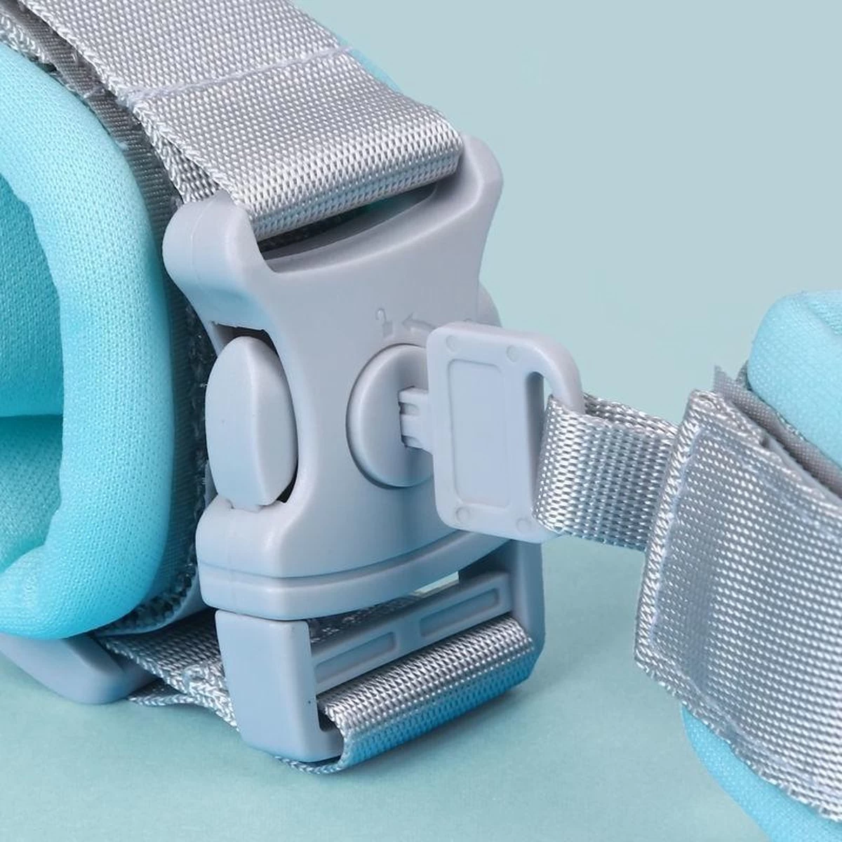 MijnNami 2 In 1 Harnas En Polstuigje – Kindertuigje En Polstuigje Met Slot – Mint 4 MijnNami 2 In 1 Harnas En Polstuigje – Kindertuigje En Polstuigje Met Slot – Mint - Afbeelding 2