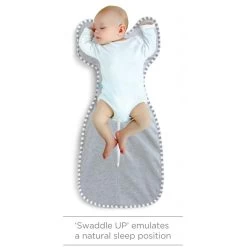 Love To Dream™ Babyslaapzak Swaddle Up™ - Inbakeren - Baby 0-3 Maanden - 3.5-6 Kg - All Season - Grijs -Babyproducten 1200x1200 2209