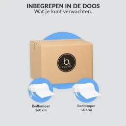 Buxibo - Baby Bed Omrander - Bedbumper - Hoofdbeschermer - Set Van 2 - 340x30cm & 160x30cm 31 Buxibo - Baby Bed Omrander - Bedbumper - Hoofdbeschermer - Set Van 2 - 340x30cm & 160x30cm -Babyproducten 1200x1200 2299