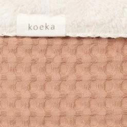 Koeka Baby Dekentje Ledikant Wafel Teddy Oslo - Lichtbruin - 100x150cm -Babyproducten 1200x1200 2407