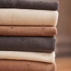 Jollein Baby Deken Wieg 75x100cm Pointelle - Biscuit -Babyproducten 1200x1200 2423