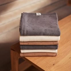 Jollein Baby Deken Wieg 75x100cm Pointelle - Biscuit -Babyproducten 1200x1200 2424