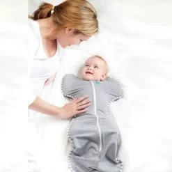 Love To Dream™ Babyslaapzak Swaddle Up™ - Inbakeren - Baby 0-2 Maanden - 2.2-3.8 Kg - All Season - Grijs -Babyproducten 1200x1200 2519