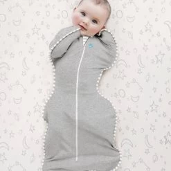 Love To Dream™ Babyslaapzak Swaddle Up™ - Inbakeren - Baby 3-6 Maanden - 6-8.5 Kg - All Season - Grijs -Babyproducten 1200x1200 2531
