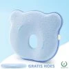 SIMIA™ Ergonomisch Babykussen Met Afneembare Hoes - Tegen Plat Achterhoofd - Hoofdkussen - Traagschuim Kussen - Memory Foam - Baby Steunkussen - Kraamcadeau - Blauw -Babyproducten 1200x1200 2596