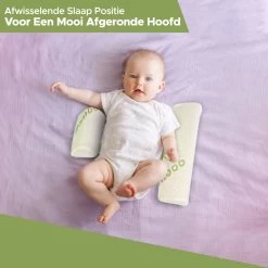 Novalits - Orthopedisch Baby Zijslaapkussen Met Traagschuim En Anti-Allergene Bamboe Microvezel Stof Om Een Plat Hoofd Tegen Te Gaan - Zijligkussen Voor Peuter - Babykussen Zijligging - Rolkussen - Steunkussen - Slaapondersteuning -Babyproducten 1200x1200 2599