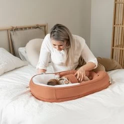 Doomoo Cocoon - Babynestje - Organisch Katoen - 74 X 46 Cm - Tetra Jersey Terracotta -Babyproducten 1200x1200 2638