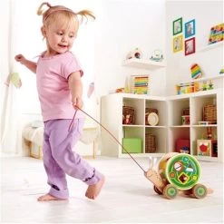 Hape Houten Walk-A-Long Slak Trekdier -Babyproducten 1200x1200 286