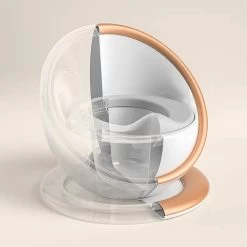 XIORI-SEMS - Plaspotje - Potje Peuter - Potje - WC Verkleiner - WC Potje Peuter - Toilet - Zindelijkheid - Toilettrainer - Wit Met Goud - Design - Jongens En Meisjes - Kraamcadeau – Kraamvisite – Babyshower – Verjaardag - Cadeau - Potje Goud -Babyproducten 1200x1200 3015